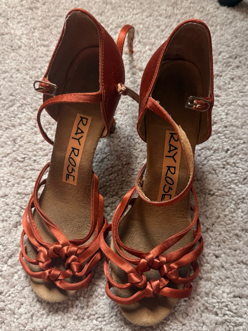 Women's Latin salsa dance Heels ray rose